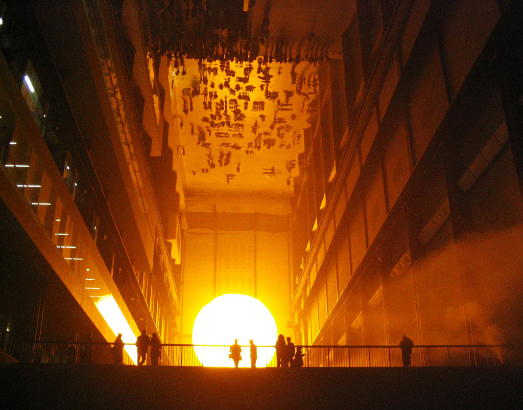 Olafur Eliasson, The weather project, Tate Modern, London, 2003
